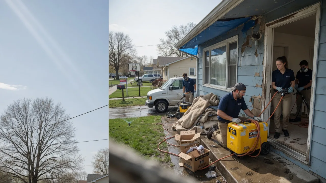 Basement Flood Cleanup in Abbyville, KS near me